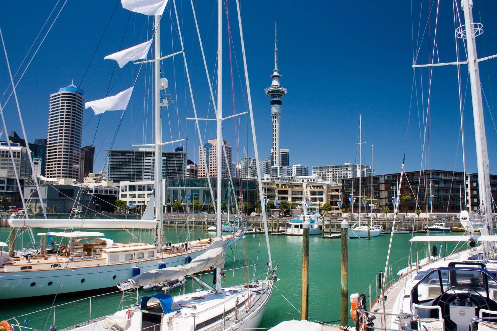 Sophisticated Spacious Apt W Stunning Harbour View 奥克兰 外观 照片