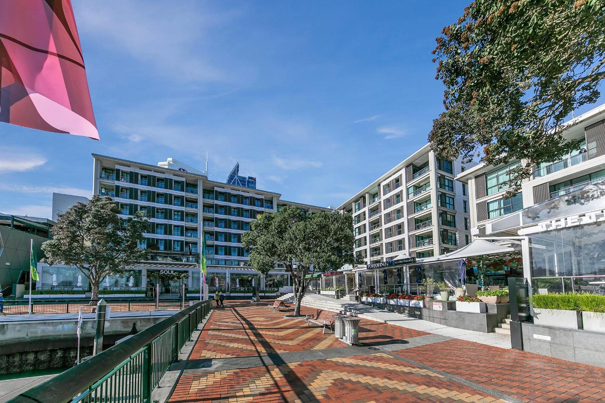 Sophisticated Spacious Apt W Stunning Harbour View 奥克兰 外观 照片